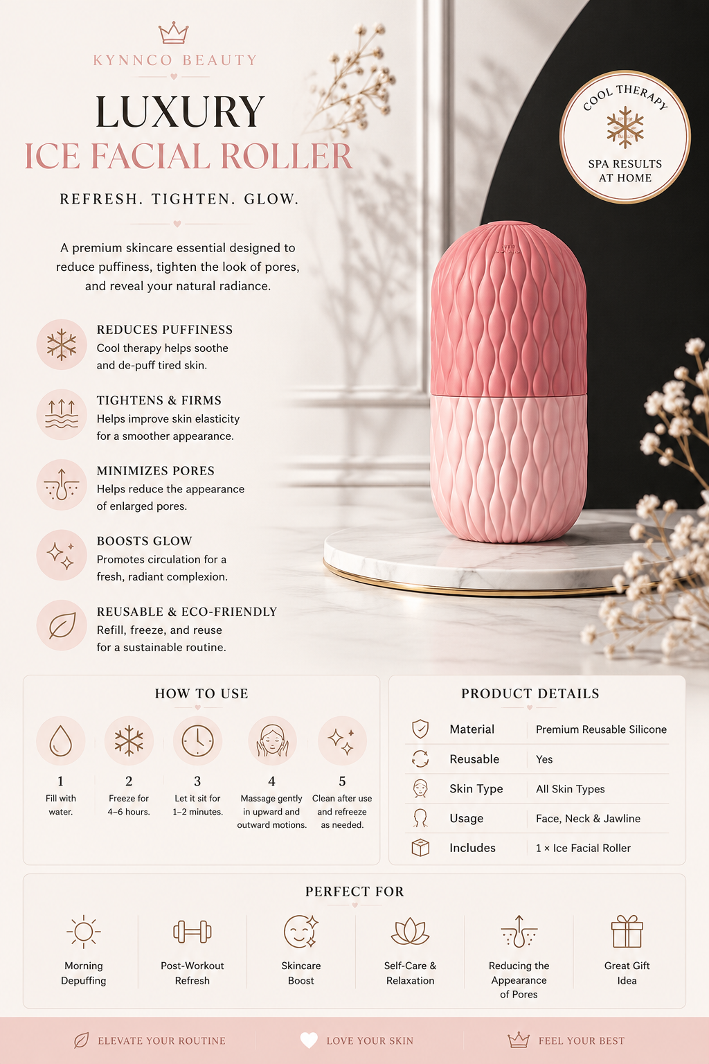 Skin Tightening Ice Roller