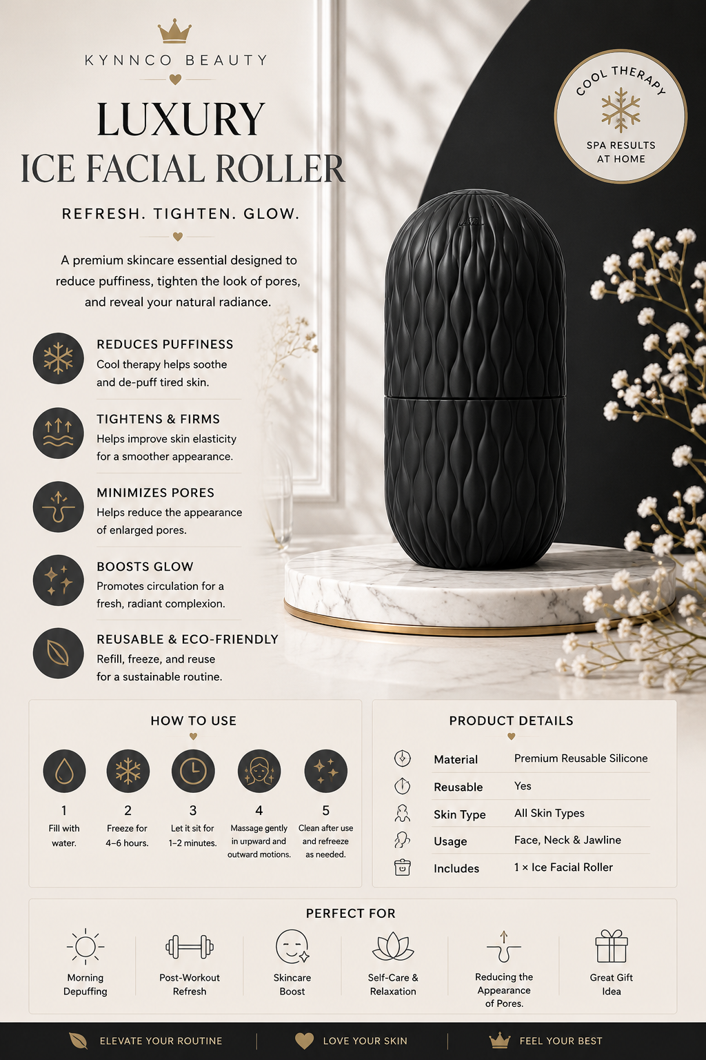 Skin Tightening Ice Roller